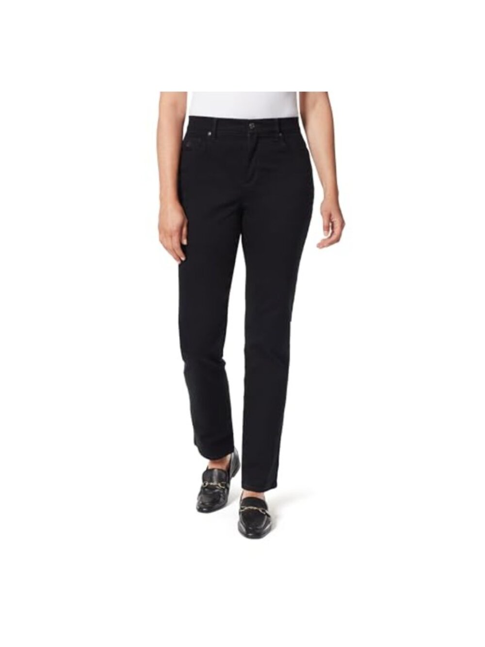 High Rise Tapered Amanda Jeans Cotton Blend Stretch Casual Denim Pants